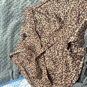 Leopard Print Women's Shorts